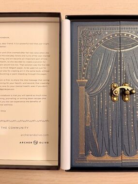 Archer and Olive - Spectacular - A5 notebook Curtain Call